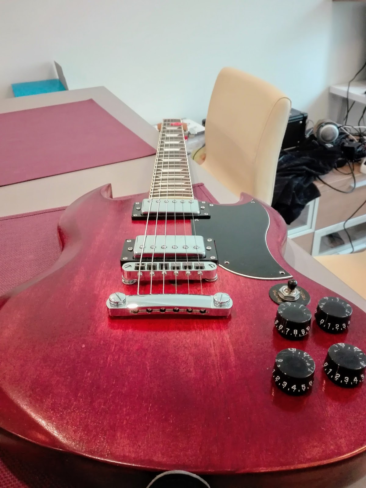 Atoragon's Guitar Nerding Blog Harley Benton SG Kit Building Diary 3/3