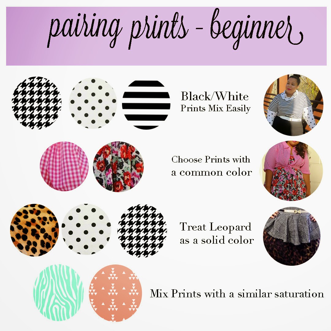 Mixing Prints for beginners