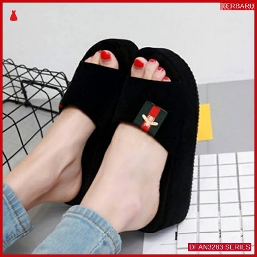 DFAN3283S32 Sepatu Mr 111 Wedges Wanita Casual Wedges BMGShop
