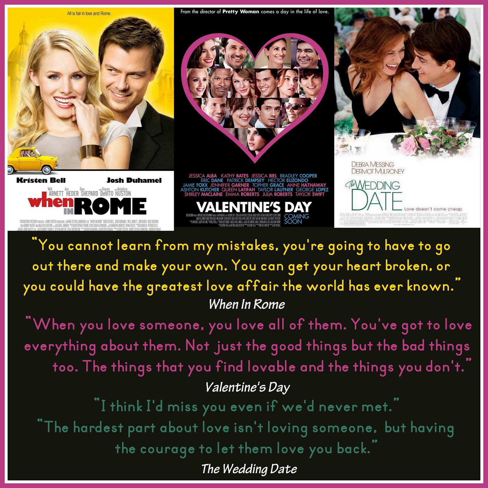 These are a few good lines from a few good movies that have stuck with me Please click on the cards for a larger view