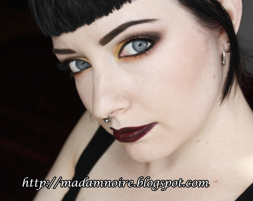 Madam Noire Makeup Studio: Terracotta - A Gothic Fall Look