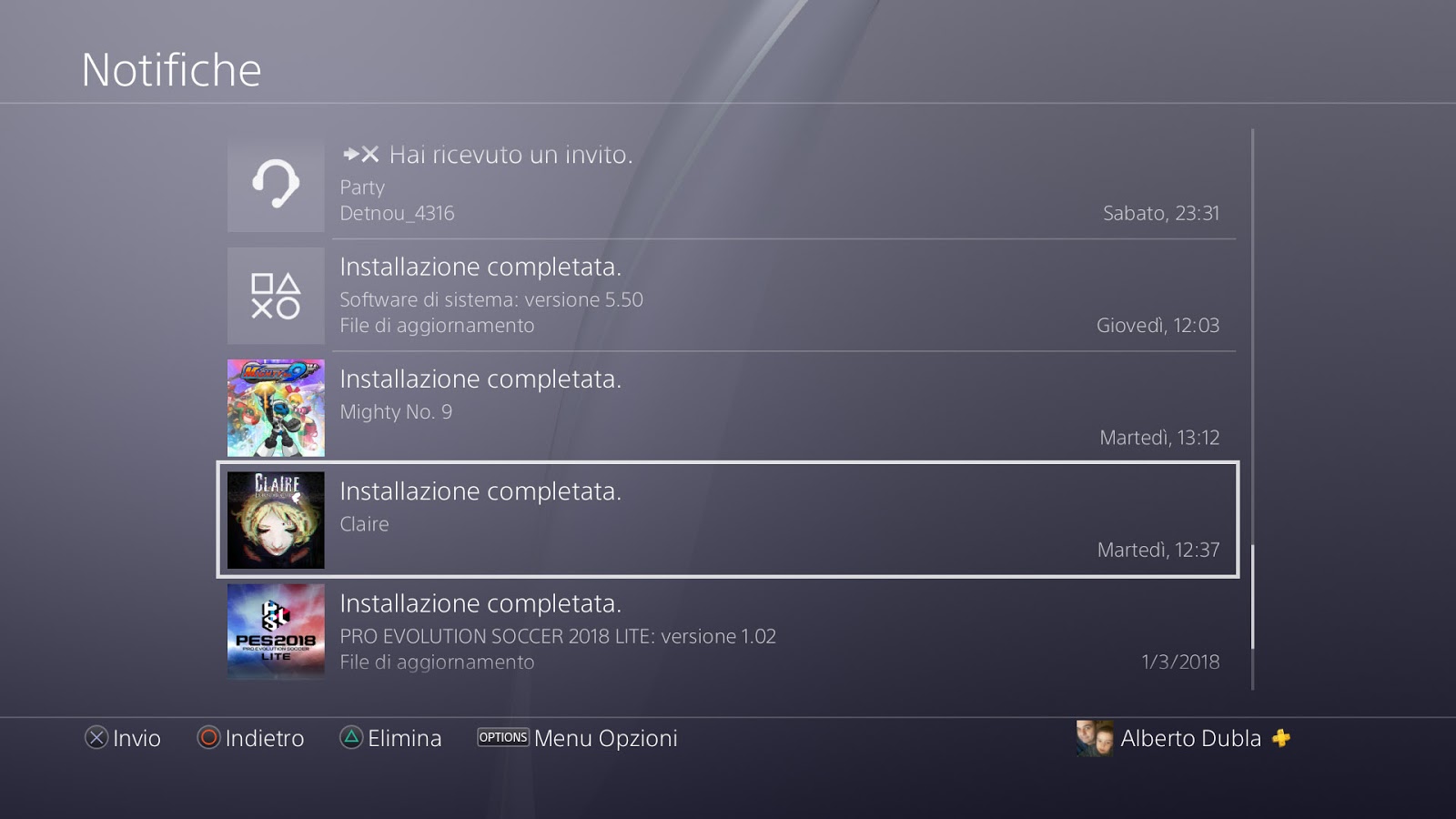 Come eliminare tutte le notifiche ricevute su PS4 PlayStation Experience