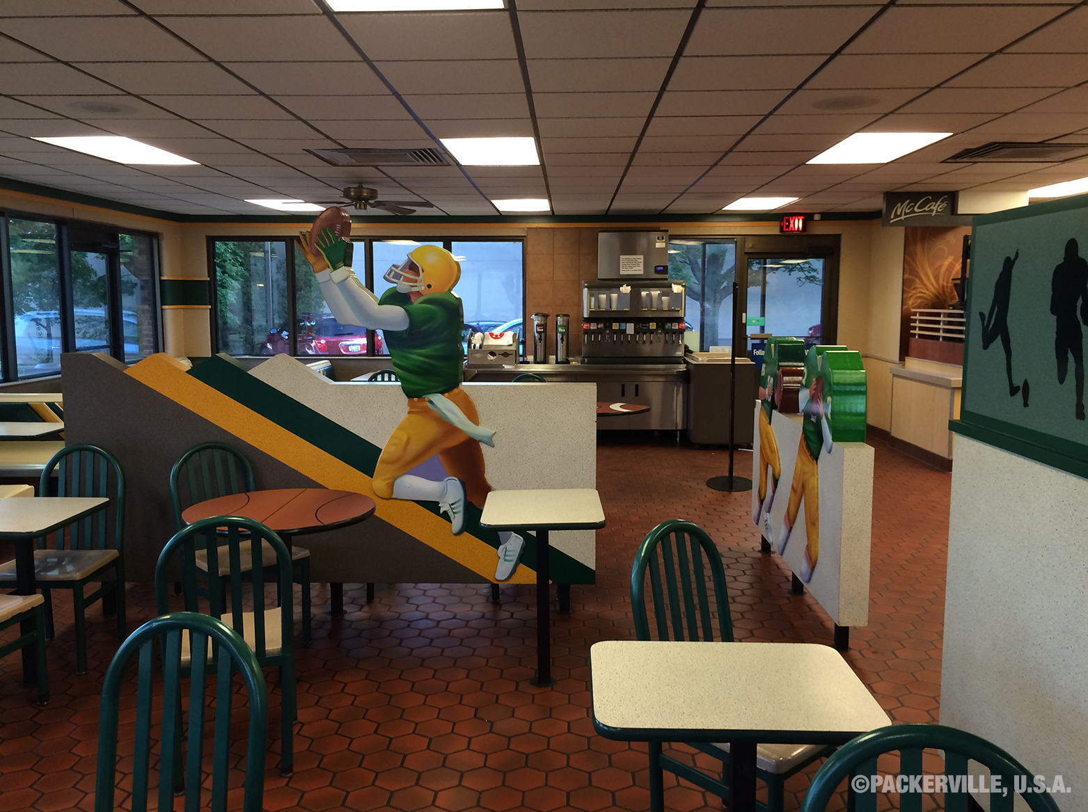 PACKERVILLE, U.S.A. Oneida Street McDonald's