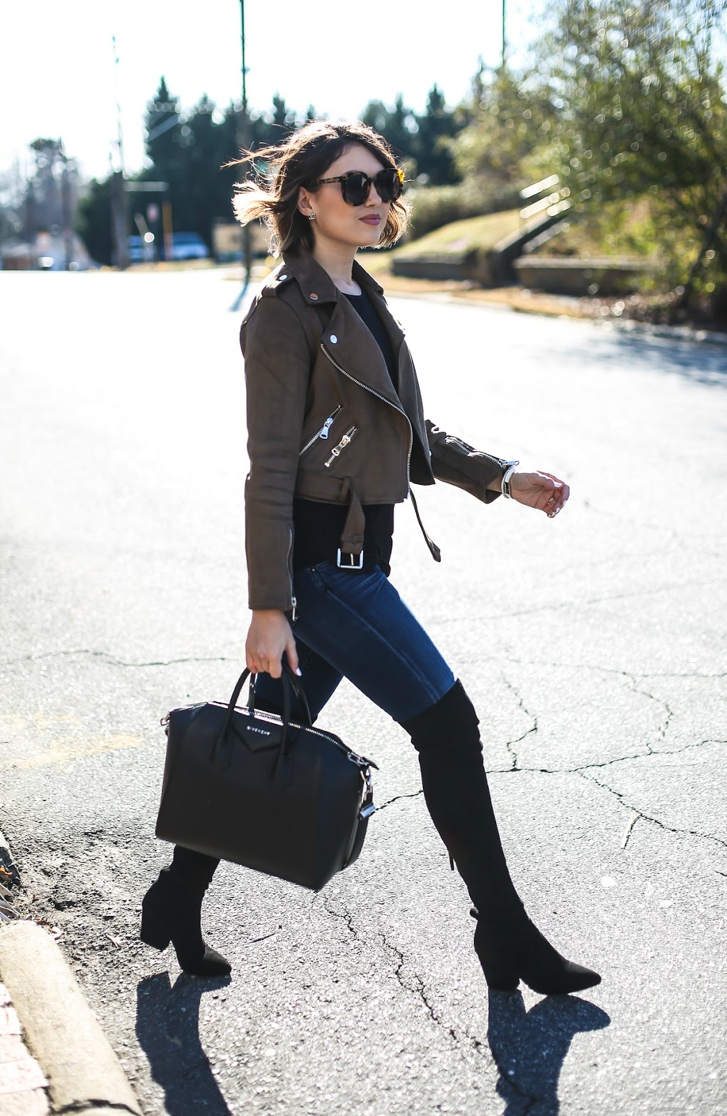 Life and Messy Hair: Moto jacket x OTK boots