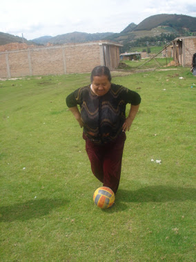 Mi Mami muy futbolista!!!!!!!!