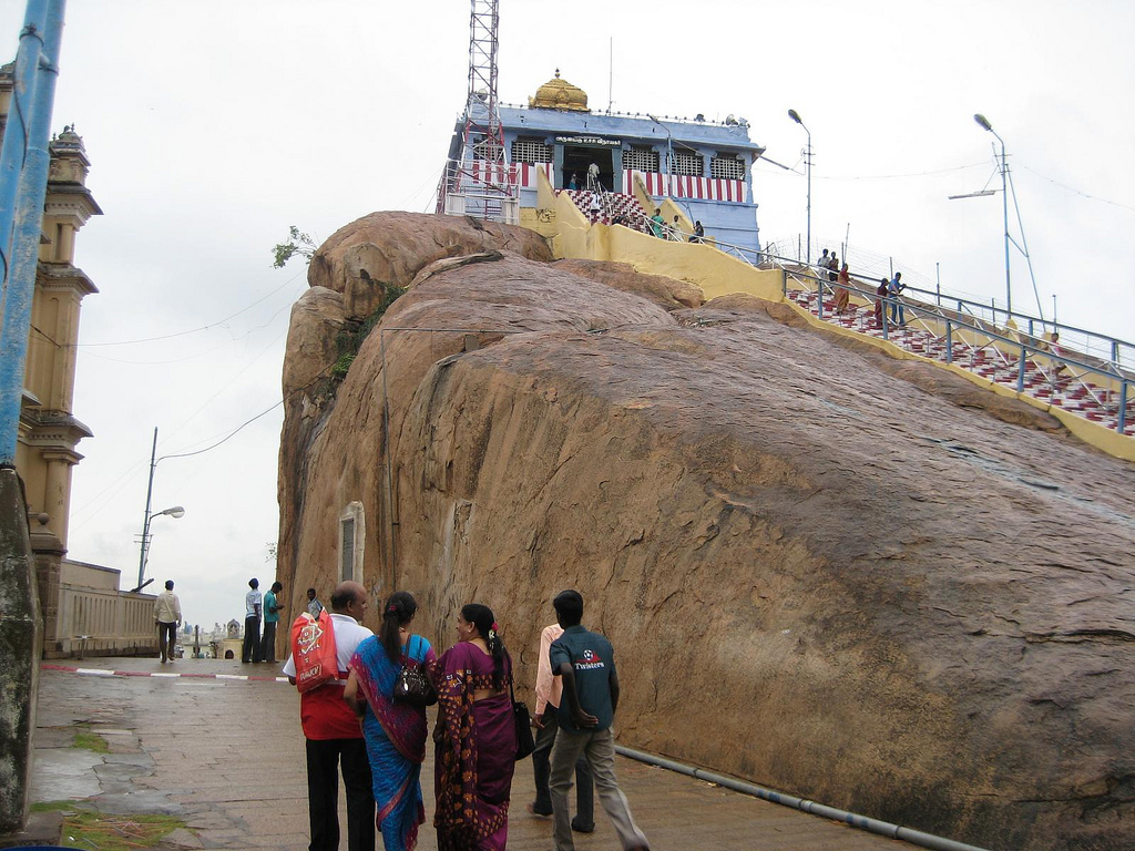 Tamilnadu Tourism: Ucchi Pillayar Temple, Rockfort – The Temple