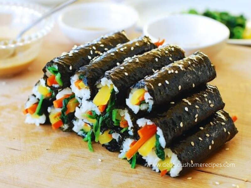 Mini Gimbap Recipes Mini Gimbap Recipes