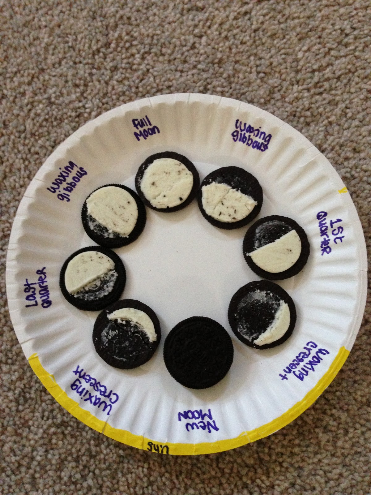Elementary Interdisciplinary Lessons!: Oreo Moon Phases