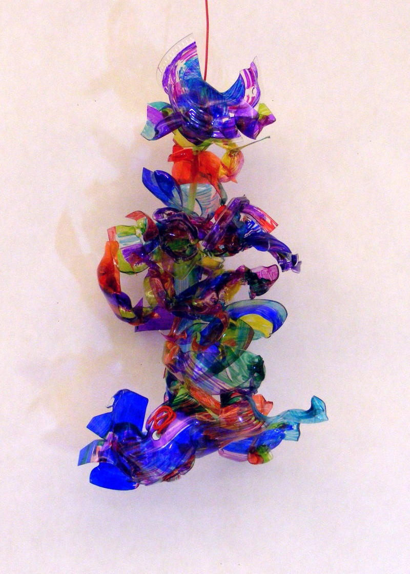 Suffield Elementary Art Blog! Chihuly Inspired Plastic Sculptures