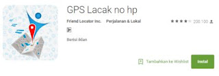 Aplikasi GPS Lacak No HP Aplikasi GPS Lacak No HP Untuk memantau keberadaan seseorang
