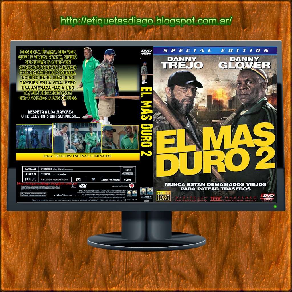 el mas duro 2 DVD COVER 