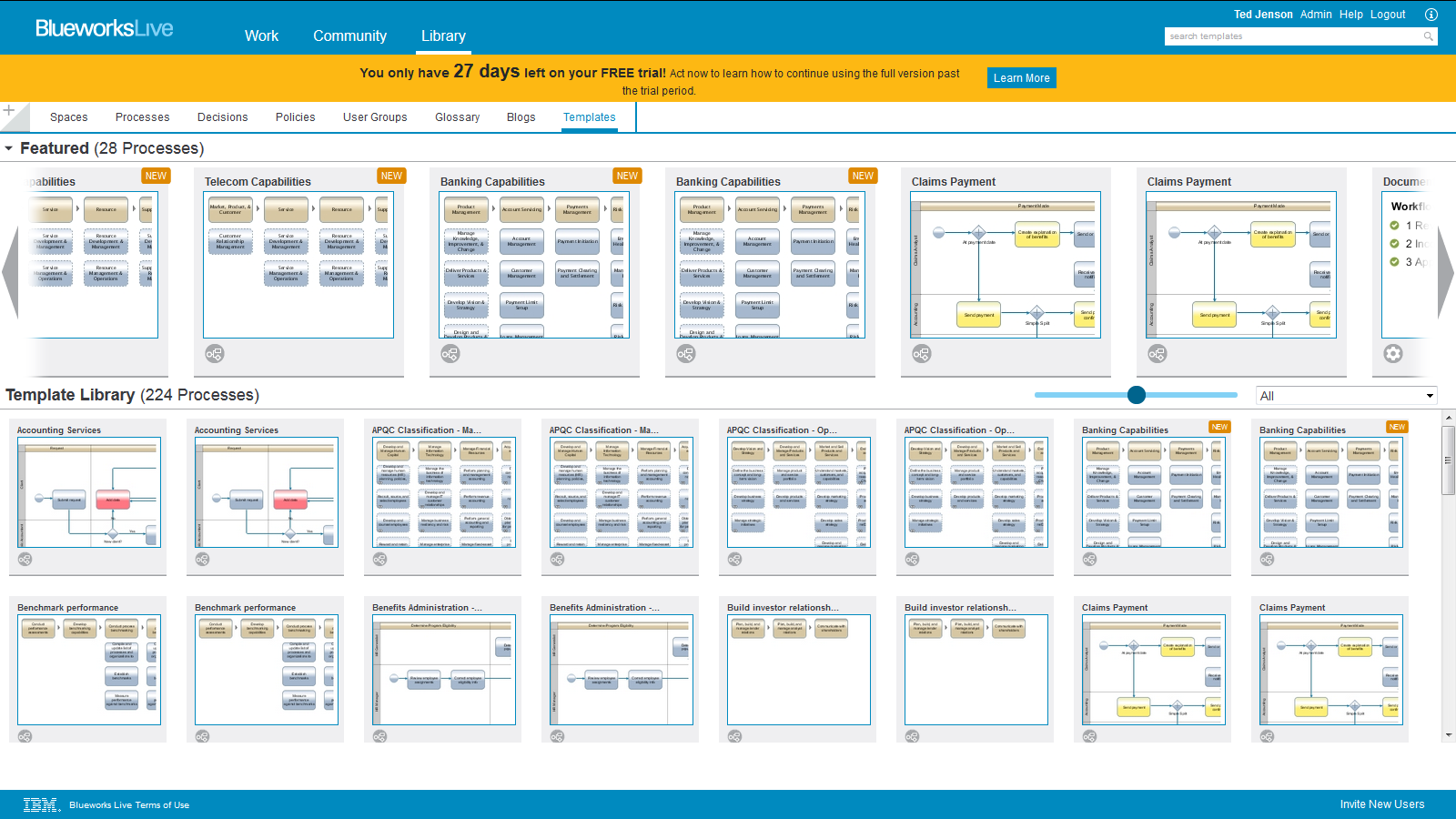 Enterprise Application Integration: IBM Blueworks Live Overview