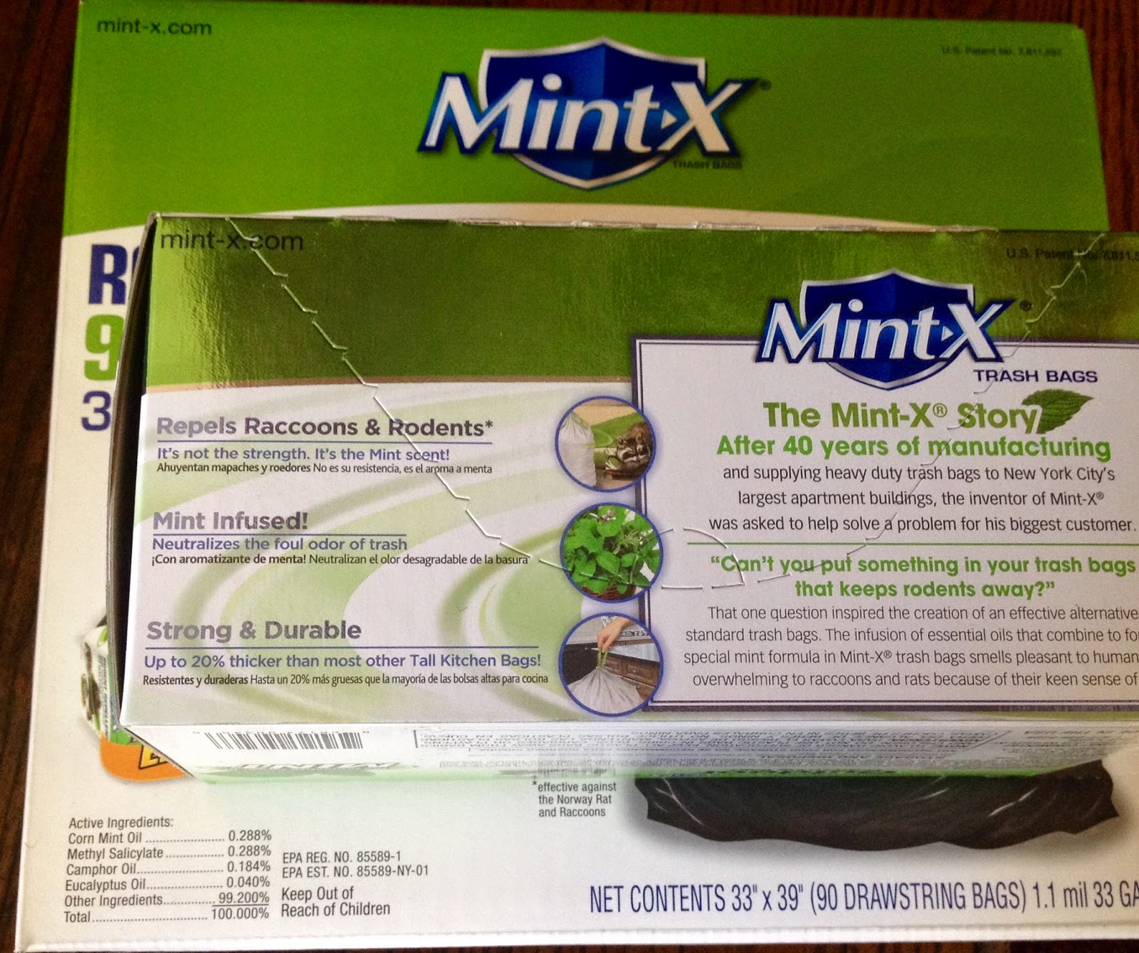 Crazy Life as Mom Mintx rodent repellant bag review and giveaway