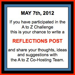 May 7th A to Z Reflections Post