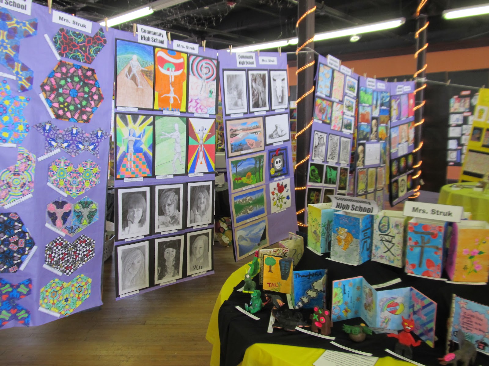 Art Teacher Creature Student Art Show 2012