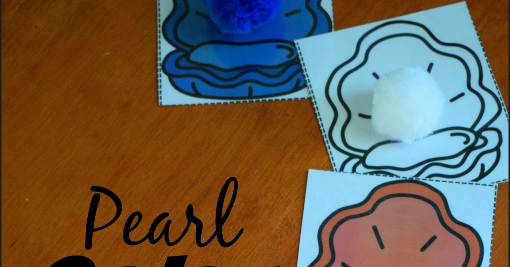 Kindergarten Worksheets and Games: FREE Pearl Color Matching Activity