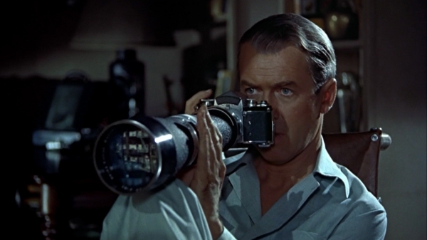 Rear Window, directed by Alfred Hitchcock