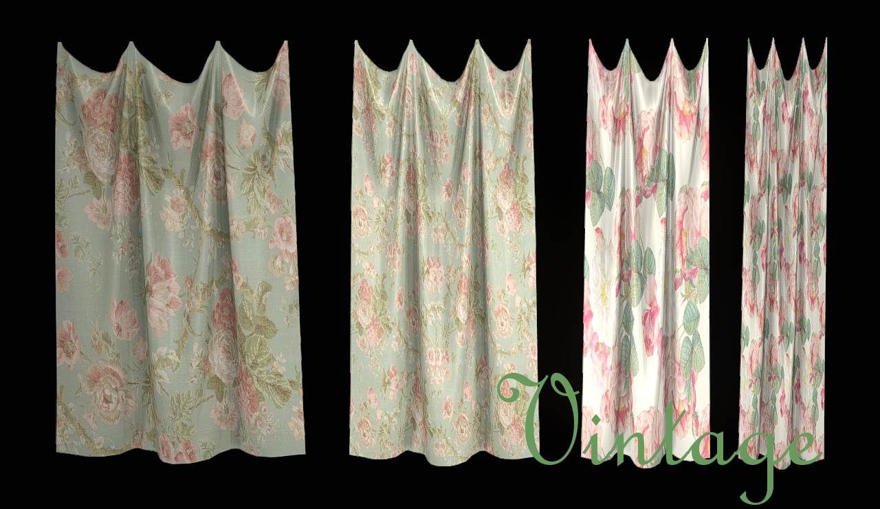Sims 4 CC's The Best Curtain Sets by GreenGirl100