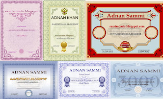 Awesome Certificate psd Collection New 2015