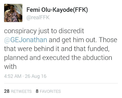 "Chibok girls were pawns in a wider conspiracy to discredit GEJ and get him out