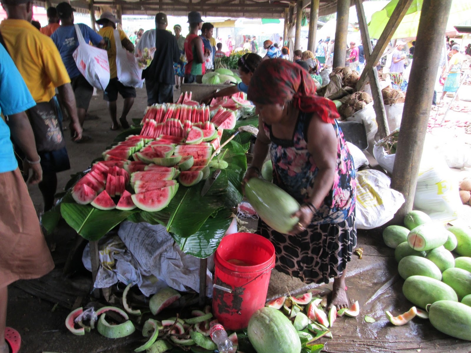 Port Moresby, P.N.G. Gordons Market