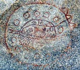 Ancient Cave Painting of a UFO with Alien Astronauts discovered in Onake Kindi, India  Cave%2Bpainting%2Bufo%2Baliens%2B%2BOnake%2BKindi%2BIndia%2B%25283%2529