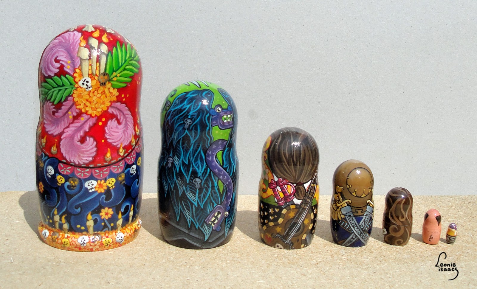 Book of Life Nesting Dolls