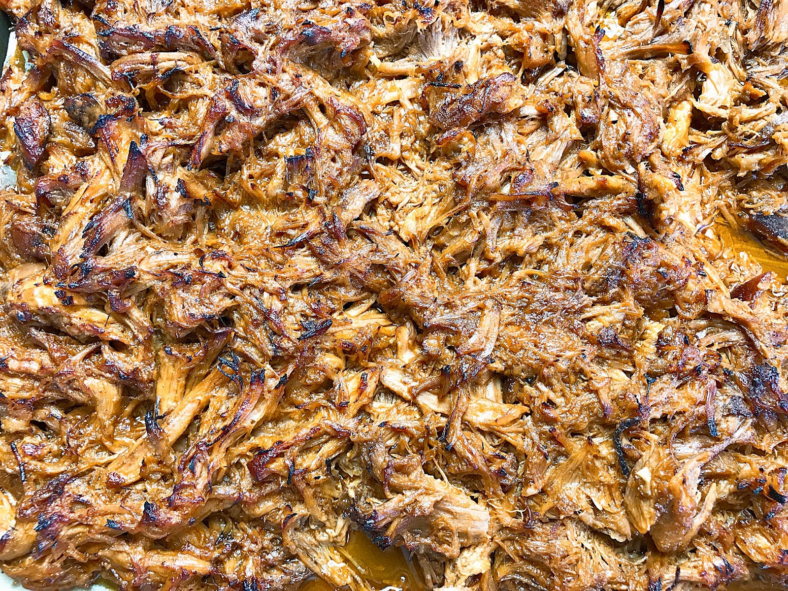 Pork Carnitas with Spicy Pineapple BBQ Sauce