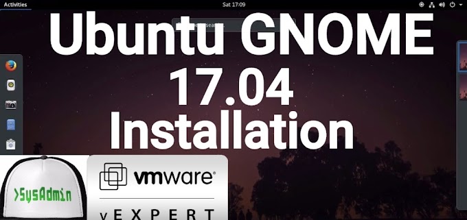 Ubuntu GNOME Installation on VMware Workstation