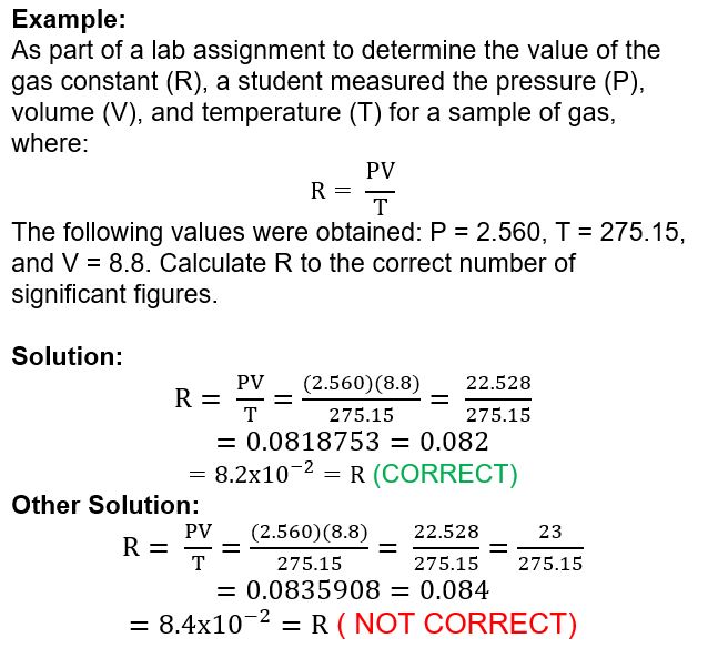Chemistry 4 Students: Zumdahl Chapter 1: Significant figures and