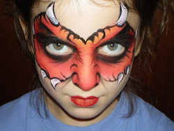 face painting stencils guys tips