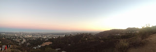 Mullholland Lookout over LA 