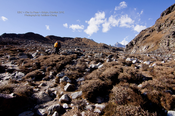 Thagnag to Gokyo via Ngozumpa Glacier