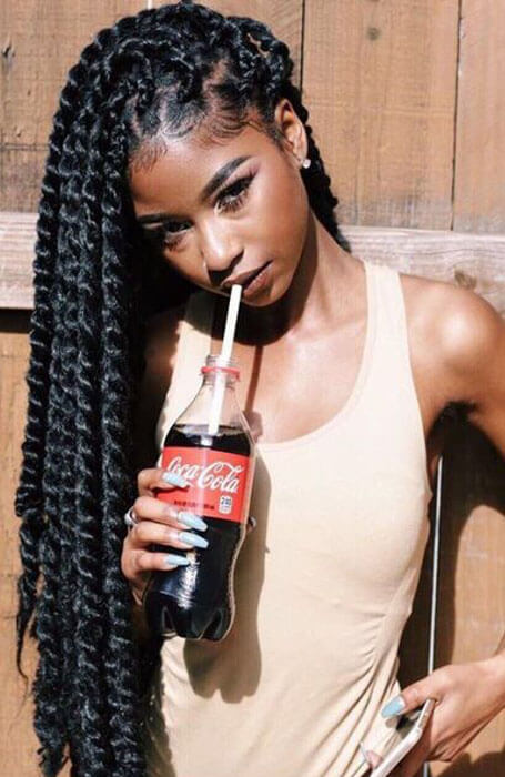 23 Beautiful Senegalese Twists Hairstyles 2019 For Black Women