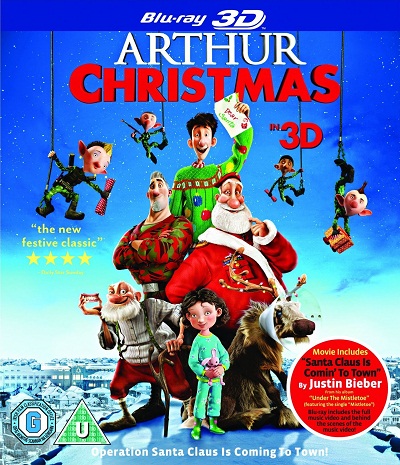 Arthur Christmas (2011) 3D H-SBS 1080p BDRip Dual Latino-Inglés [Subt. Esp-Ing] (Animation)