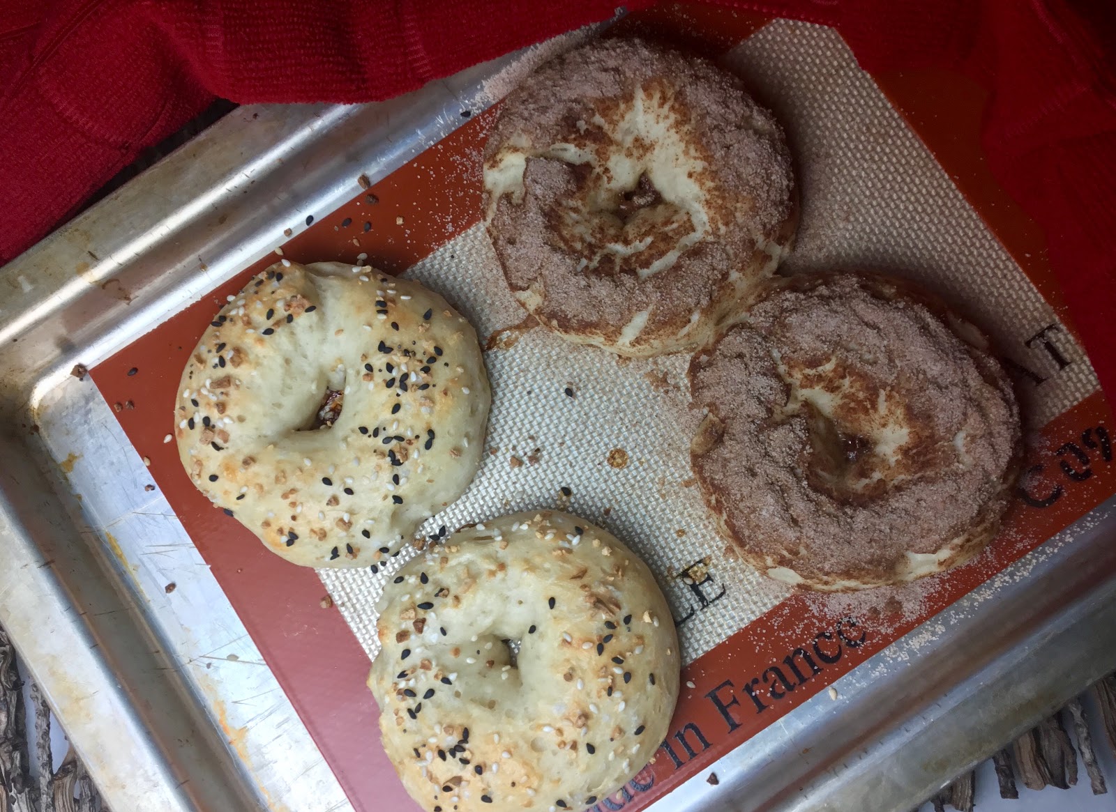 Food Fitness by Paige Cinnamon Toast Bagels