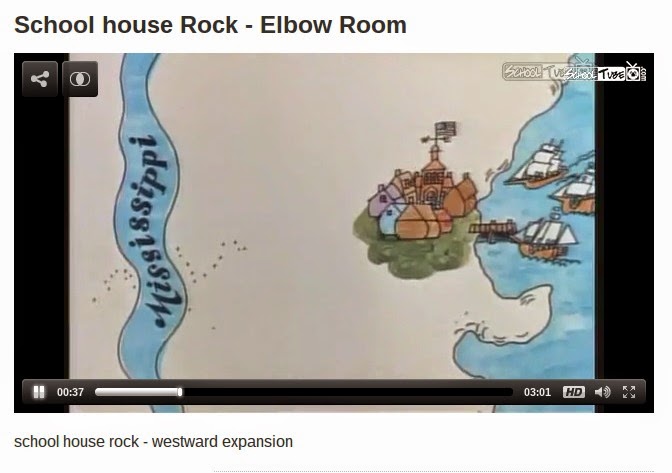 Schoolhouse Rock on SchoolTube: Westward Expansion