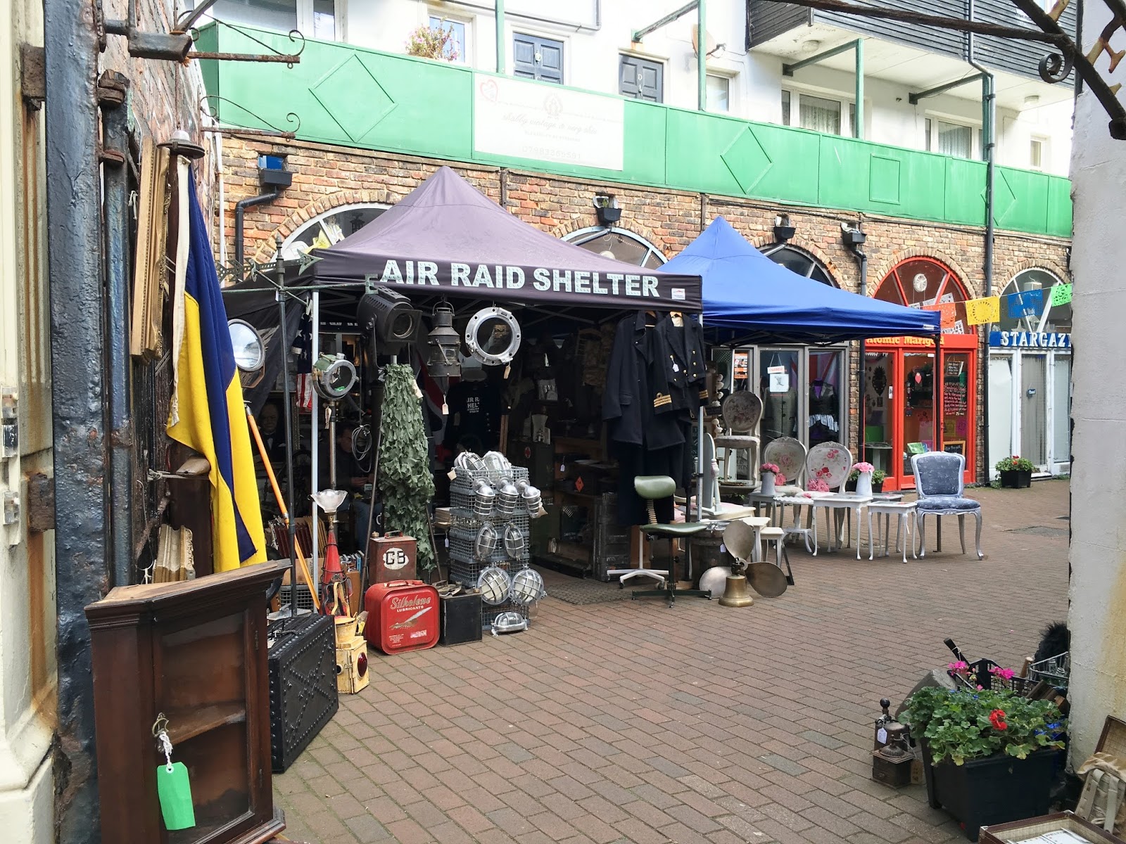 Hastings Old Town antique and junk shops
