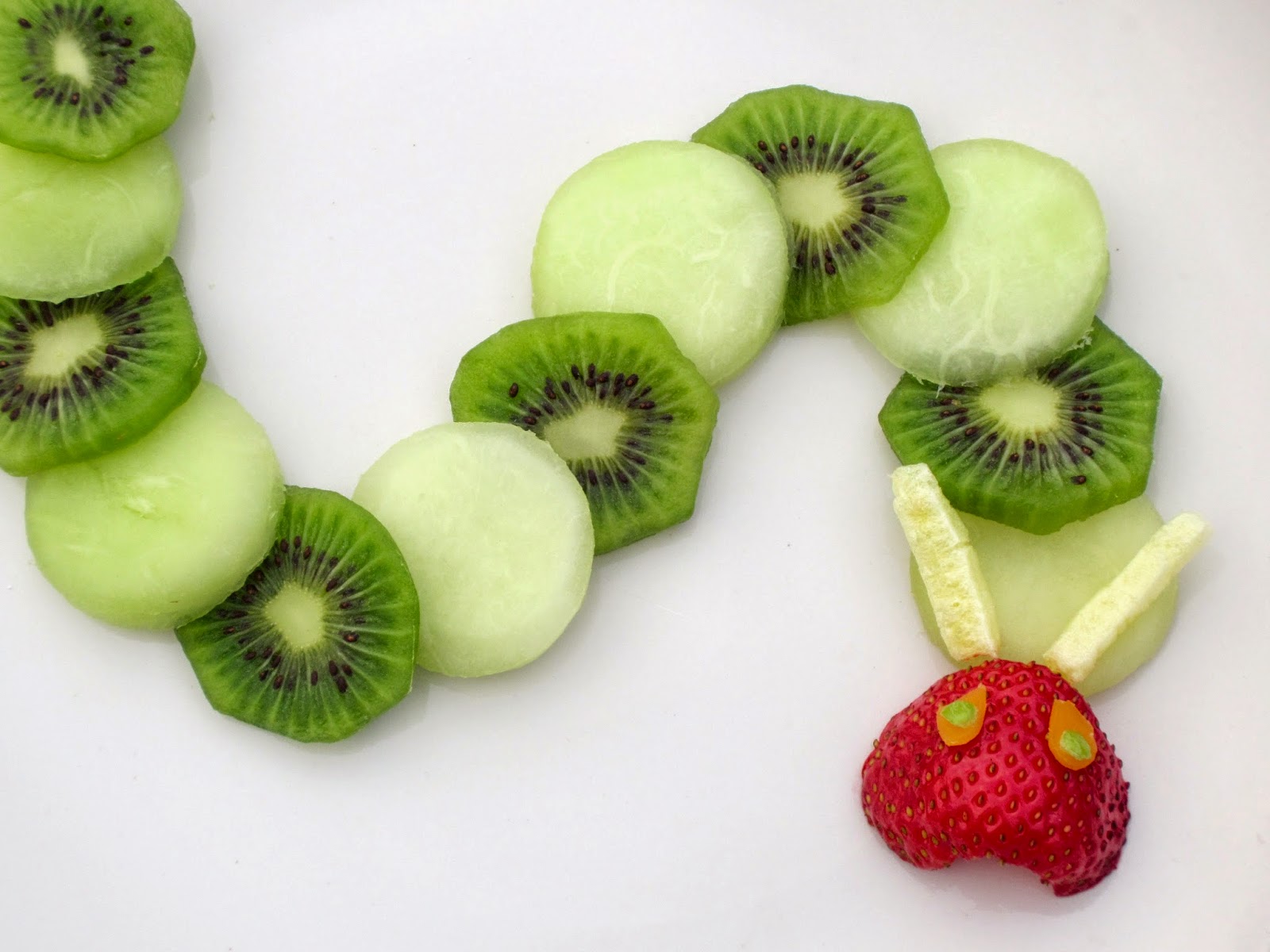 the very hungry caterpillar food