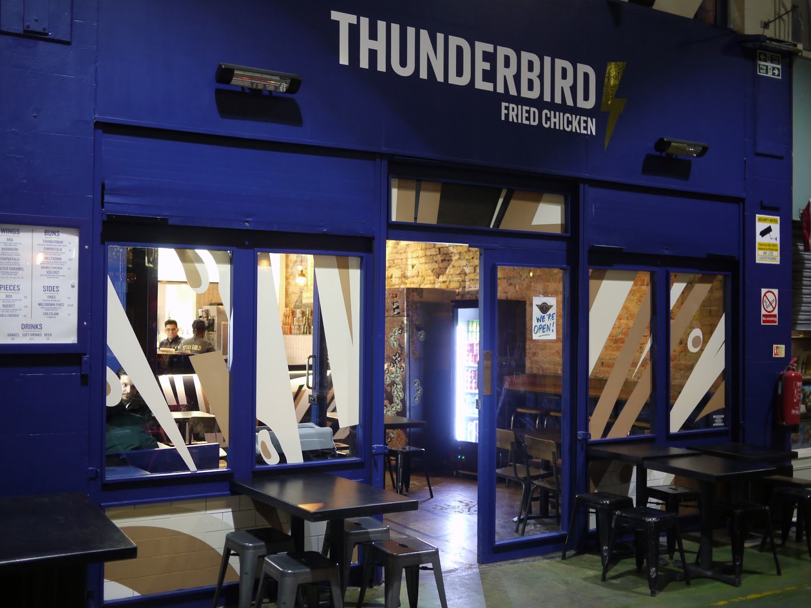 Cheese and Biscuits Thunderbird, Brixton