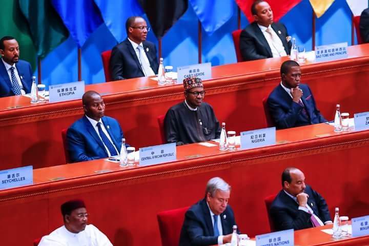 Buhari at FOCAC2018 China Africa cooperation FOCAC2018