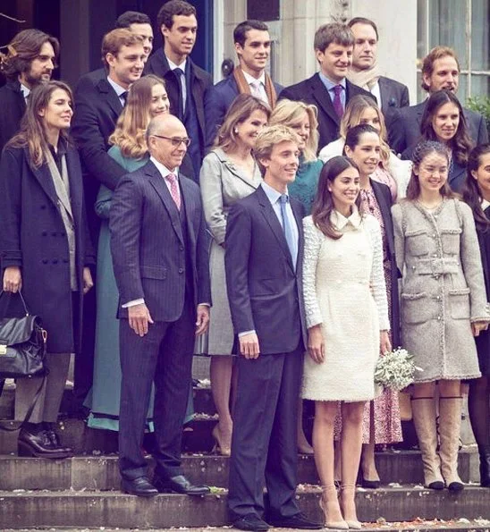 Princess Alessandra wore Chanel dress. Beatrice Borromeo, Charlotte Casiraghi. Dimitri Rassam, Alexandra, Tatiana