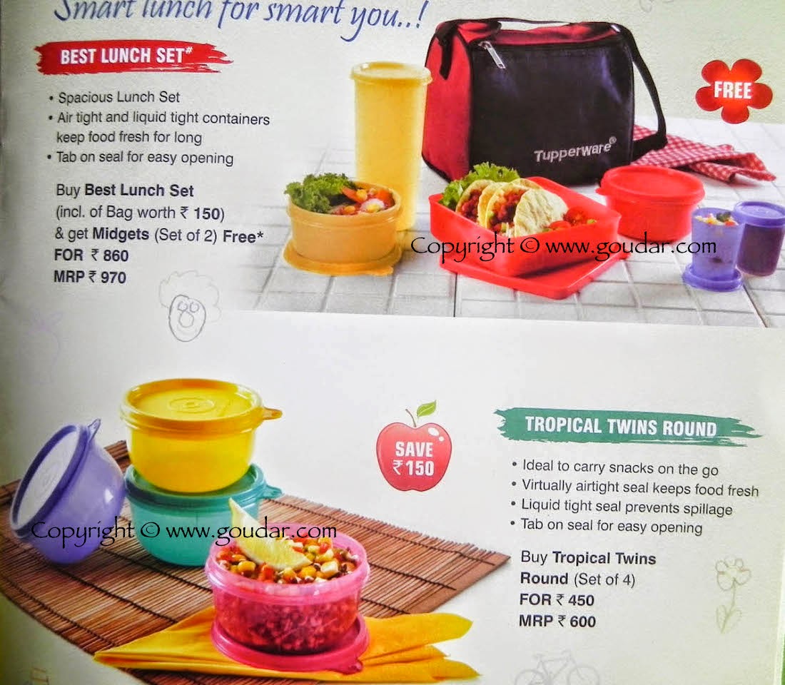 Tupperware chennai Tupperware India Flyer June 2014