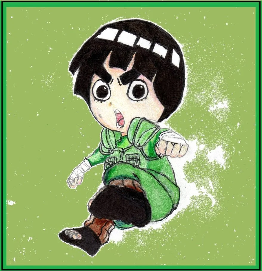 Image#7 Rock Lee 8 Chibi Fan Arts  Your daily Anime Wallpaper and Fan Art