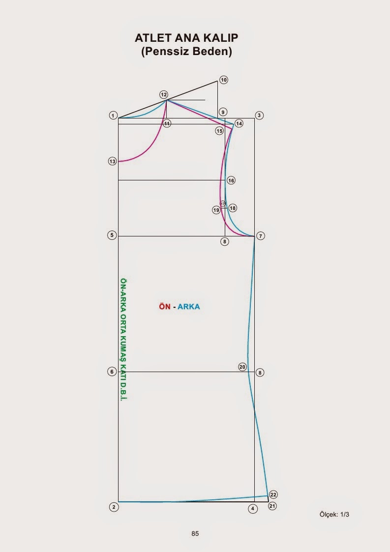 Underwear patterns book modelist kitapları