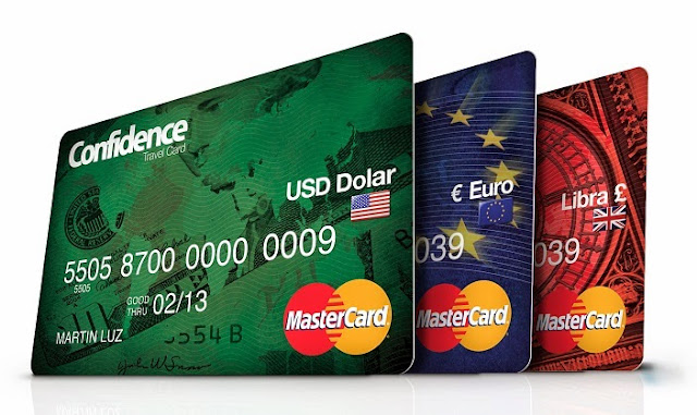 Cartão Pré Pago Confidence Travel Card Cartão Pré Pago Confidence Travel Card