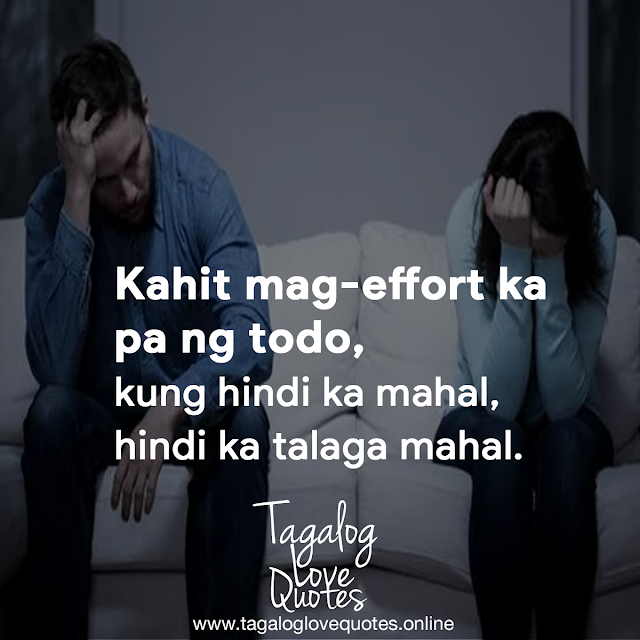 Kahit mag-effort ka pa ng todo