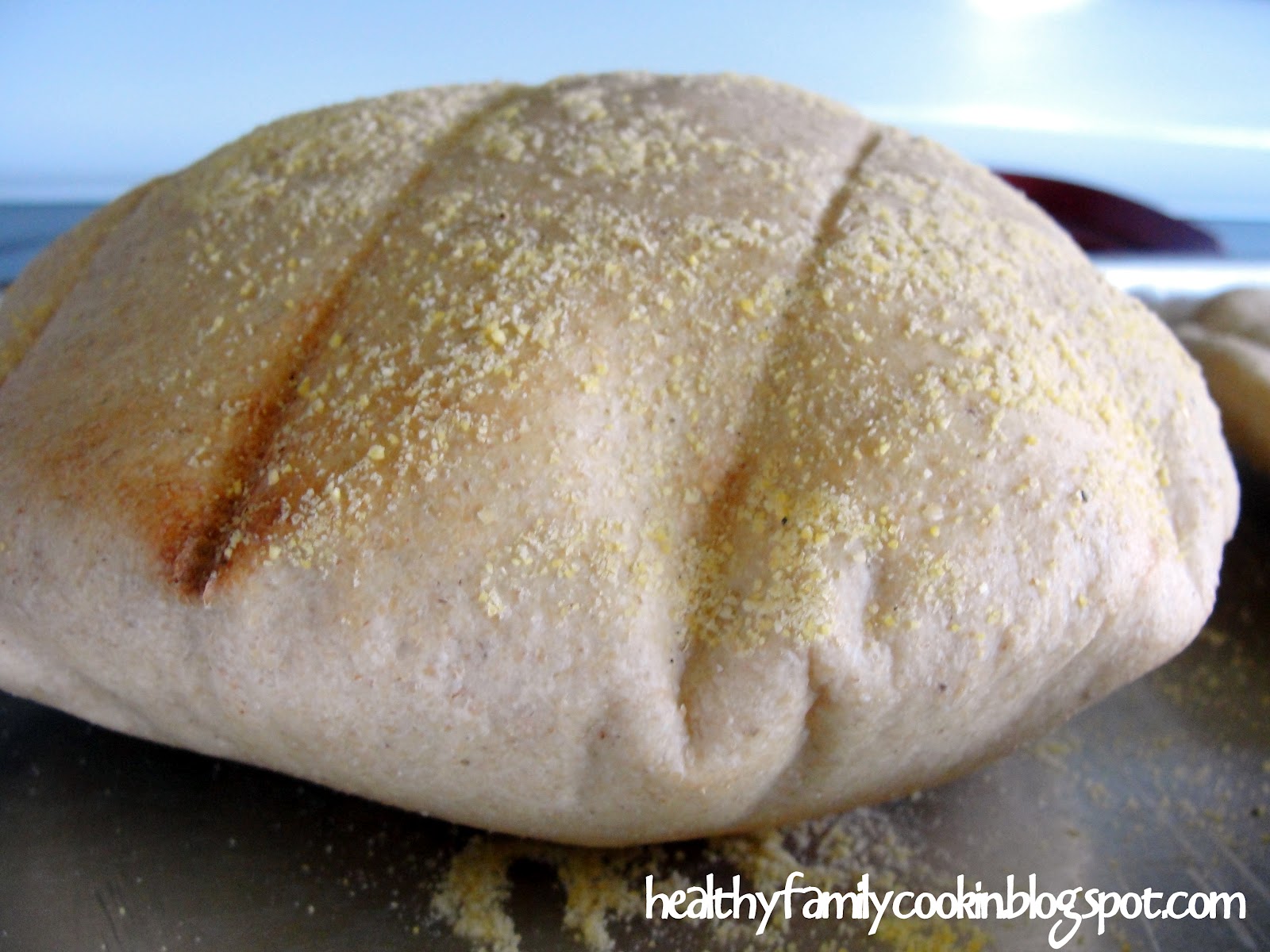 Healthy Family Cookin' Whole Wheat Pita Bread