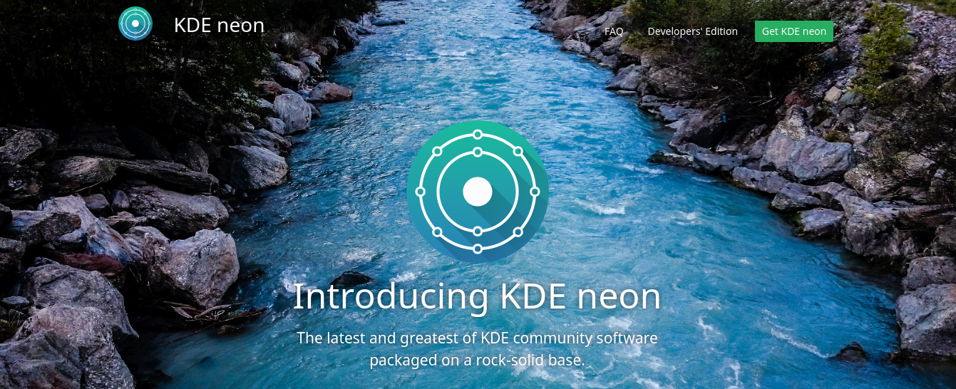 Ryo Central KDE Neon and the KDE Slimbook