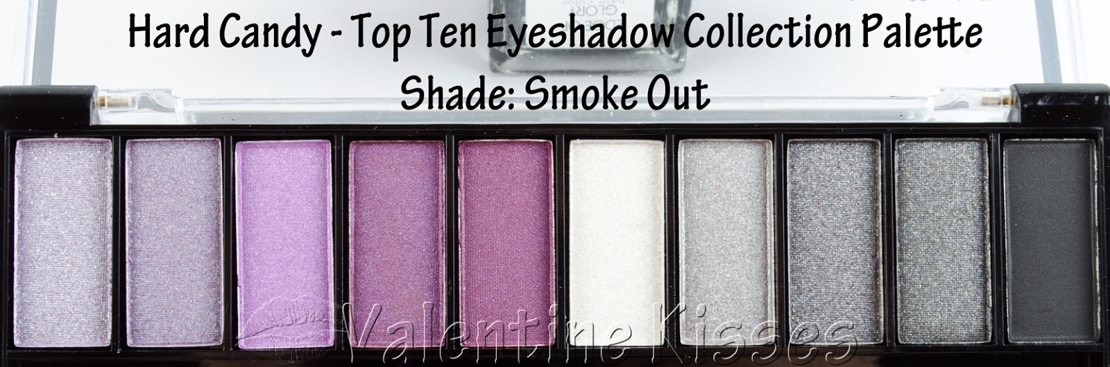 Valentine Kisses Hard Candy Top Ten Eyeshadow Collection Palettes in